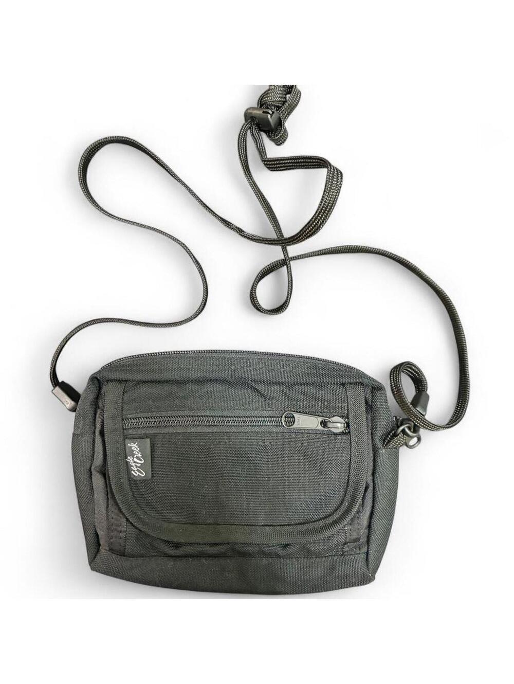 Y2K Cafe Cook Black & Gray Fanny Pack